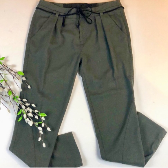 Joe's Jeans Denim - 🌸3/$20- Joe Jeans Dark Green Cinched Waist Pants